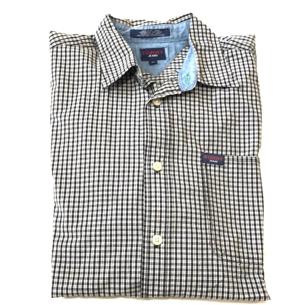 Tommy Jeans LS plaid shirt